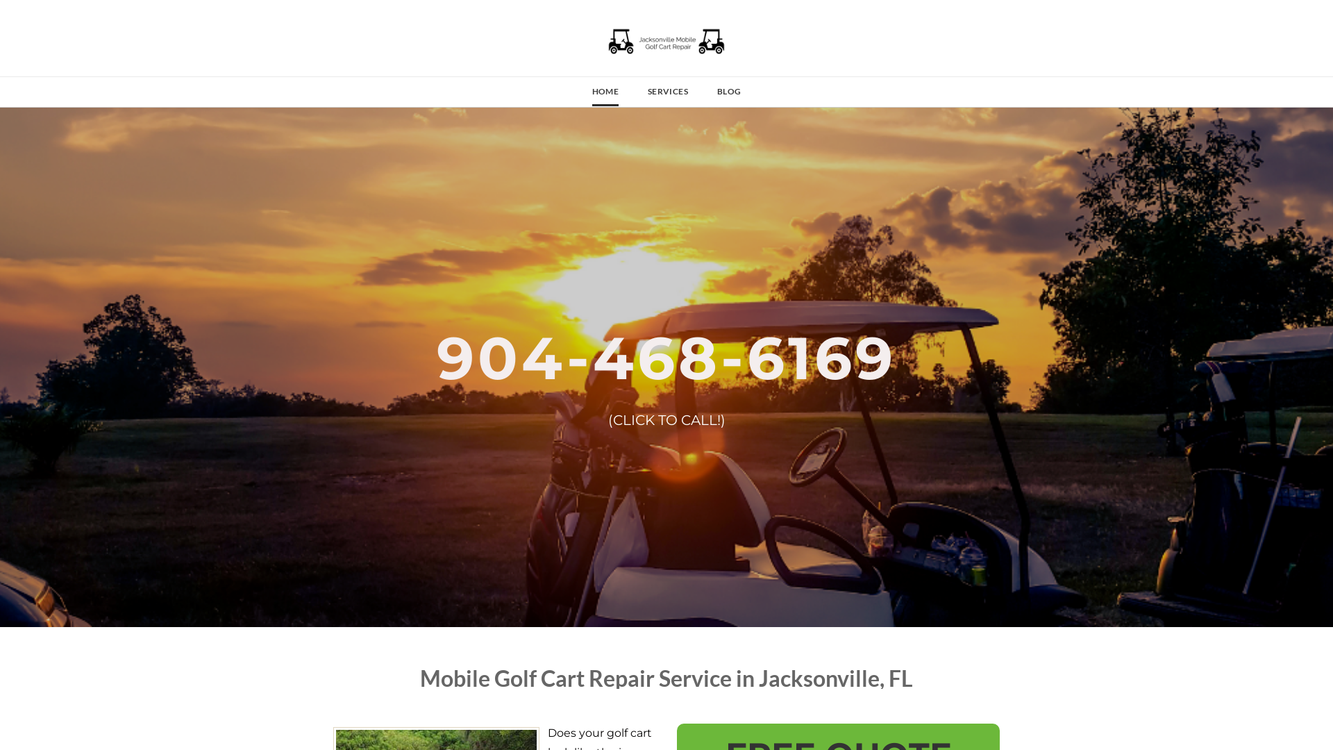 Jacksonville Mobile Golf Cart Repair